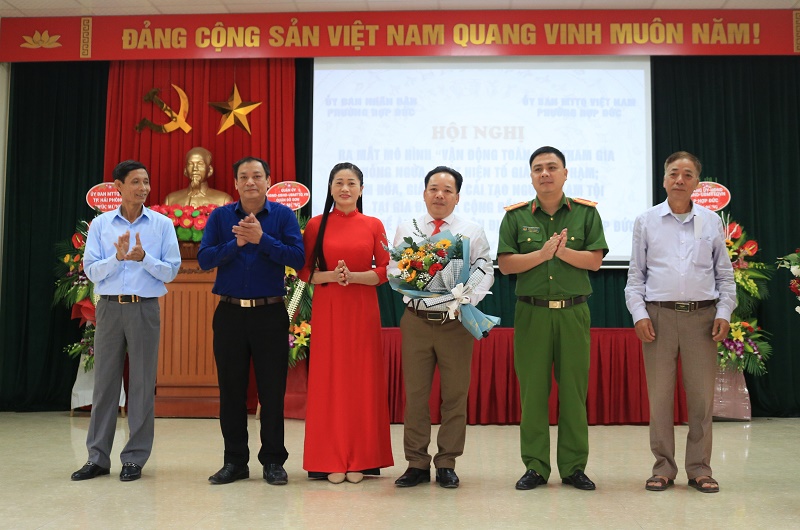 Phường Hợp Đức (Đồ Sơn): Triển khai mô hình vận động toàn dân tham gia phòng ngừa, phát hiện, tố giác tội phạm